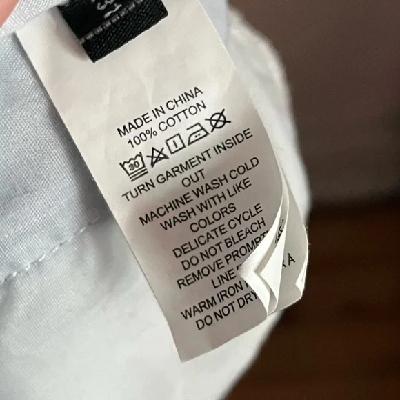 Kate Spade • Blue Cream Dip Dye Denim Dress - Picture 10 of 12